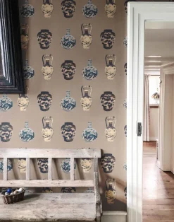 Chinese Vase, Smoke Blue