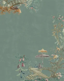 Chinoiserie, Blue