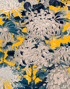 Chrysanthemums, Yellow