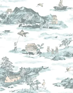 Classic Mountains, Blue Peach