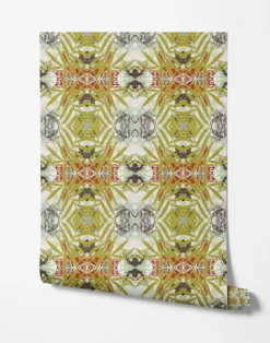 Clematis & Palm Chartreuse