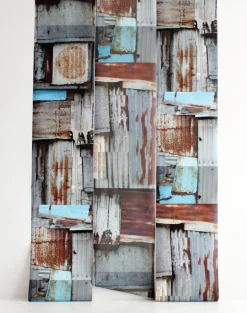 Corrugated Wall in Vietnam