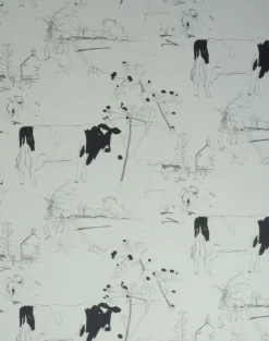 Countryside Toile, Optic White