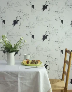 Countryside Toile, Optic White