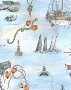 Cowes Mural, Watercolour