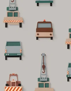 Crane Truck, Light Grey