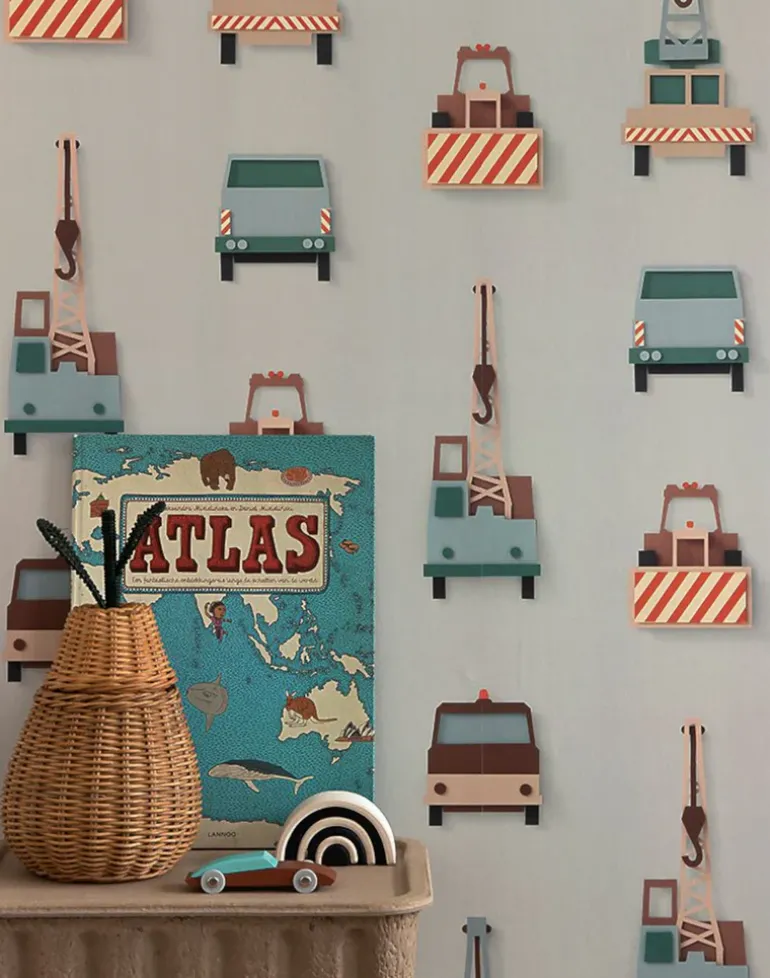 Crane Truck, Light Grey