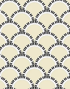 Deco Jazz Age Composite, Yellow