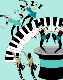 Deco Jazz Age, Green