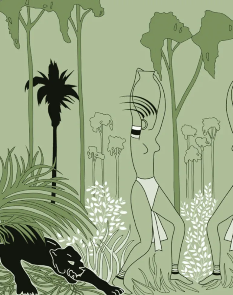 Deco Jungle, Green