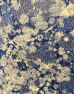 Ditzy, Blue Daze Wool Fabric