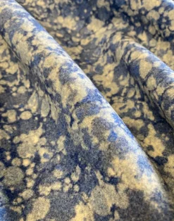 Ditzy, Blue Daze Wool Fabric