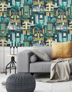 DOWNTOWN DECO INDIGO