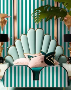 Earn Your Stripes, Blue and Chartreuse