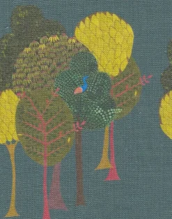 Enchanted Fabric, Midnight Blue Small