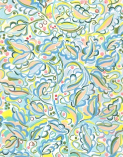 Enchanted Leaves, Cotton/Linen