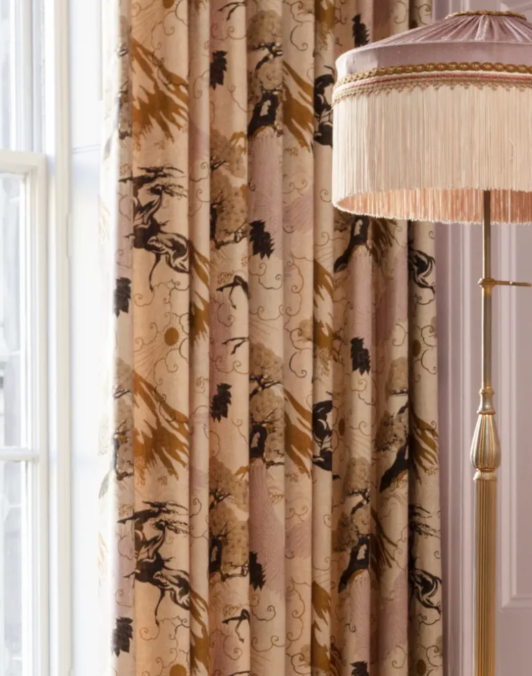 Eternal Toile, Viscose and Linen Fabric