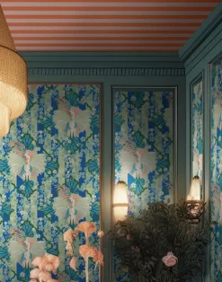 Faded Glamour Nights, China Blue Stripe