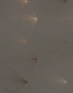 Fan, Bronze & Cocoa Brown