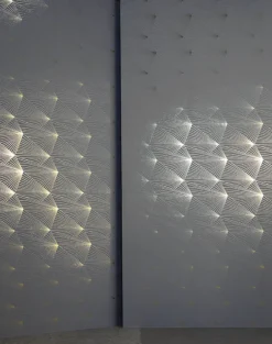 Fan, Gold & Zinc Grey