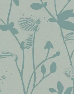 Feather Plant, Aquamarine