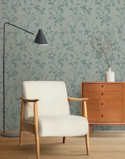 Feather Plant, Aquamarine