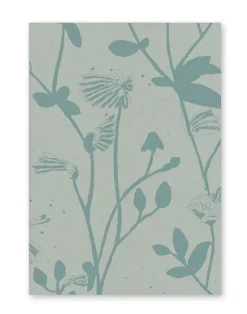 Feather Plant, Aquamarine