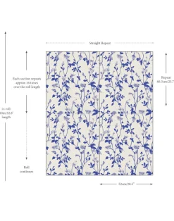 Feather Plant, Ultramarine