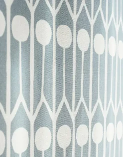 Feathers Fabric, Dusty Blue