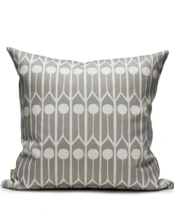 Feathers Fabric, Grey