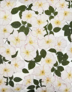 Field Rosa Fabric, Natural