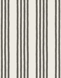 Fields Linen Fabric, Black