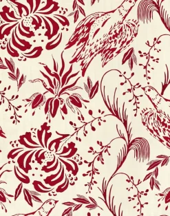Folk Embroidery, Crimson