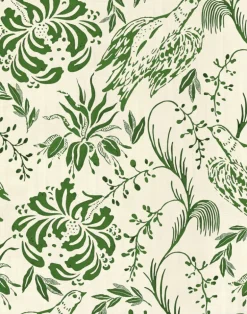Folk Embroidery, Fern Green