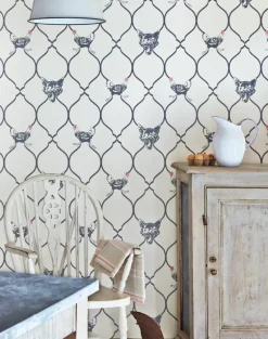 Fox & Hen, Charcoal on Parchment