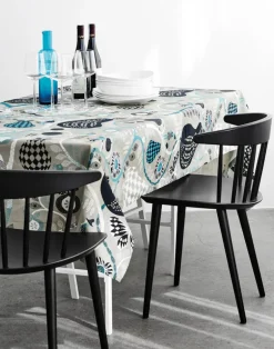 Fruit Garden Cotton Fabric, Grey