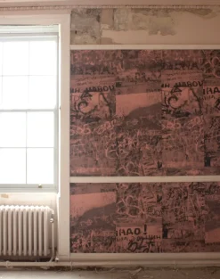 Graffiti Wall in Moscow, Pink