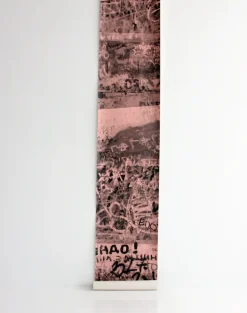 Graffiti Wall in Moscow, Pink