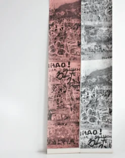 Graffiti Wall in Moscow, White