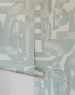 Grasscloth Down the Rabbit Hole, Opal