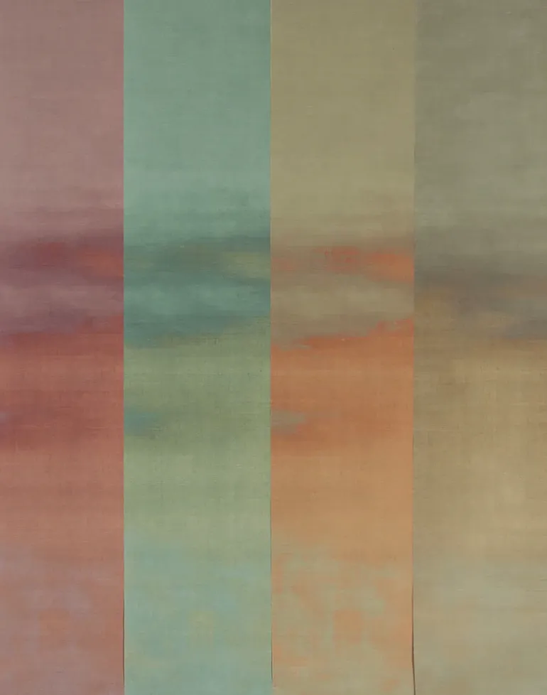 Grasscloth Horizon, Haze