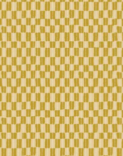 Gustav Linen Fabric, Mustard / Rye
