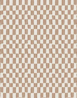 Gustav Linen Fabric, Terra / Sand