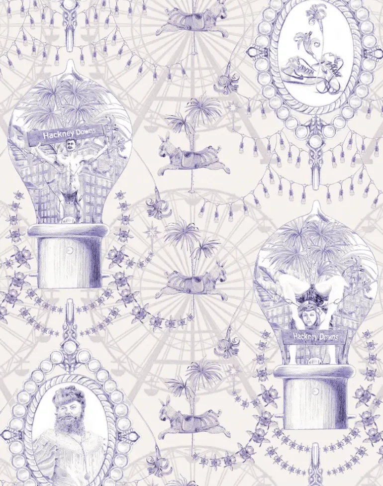 Hackney Downs, Purple