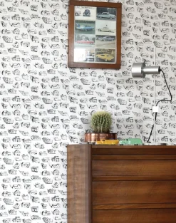 Houses, Black & Cream