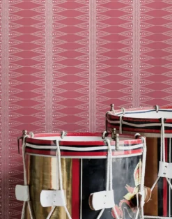 Indian Stripe, Snug Red