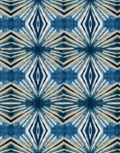 Indigo Itajime Diamond