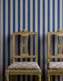 Jagged Stripe, Denim