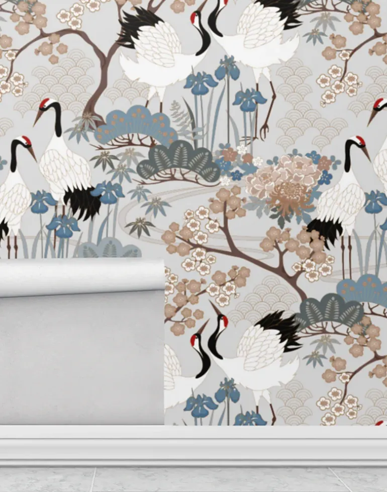 Japanese Garden, Gray