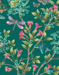 JEWEL A FLUTTER TEAL & CORAL